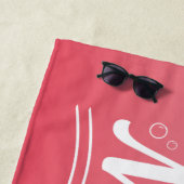 Serviette De Plage Mermaid (En situation)