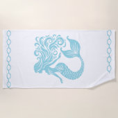 Serviette De Plage Mermaid Beach Towel (Devant)