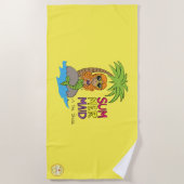 Serviette De Plage Mermaid Cute Kids Girls (Devant)