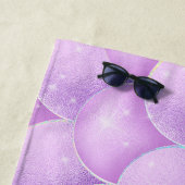 Serviette de plage Mermaid Design (En situation)