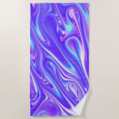 Serviette De Plage Mermaid Giggles Abstrait (Devant)