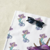 Serviette De Plage Mermaid Iole (En situation)