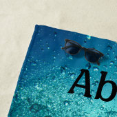 Serviette De Plage Mermaid - Je crois aux sirènes (En situation)