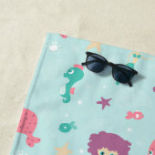 Serviette de plage Mermaid Life (En situation)
