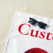 Serviette De Plage Mermaid Relaxant Avec Boisson Thunder_Cove (En situation)