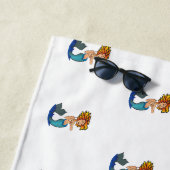 Serviette De Plage Mermaid Thunder_Cove (En situation)