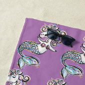 Serviette De Plage Mermaid Unicorn (En situation)