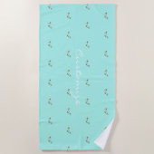 Serviette De Plage Mermaitres de natation Thunder_Cove (Devant)