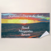 Serviette De Plage Merveilleuse journée dans le Soleil 1490 (Devant)