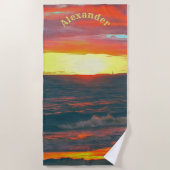 Serviette De Plage Merveilleux Jour 1490 (Devant)