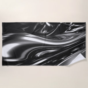 Serviette De Plage Métal argenté fluide