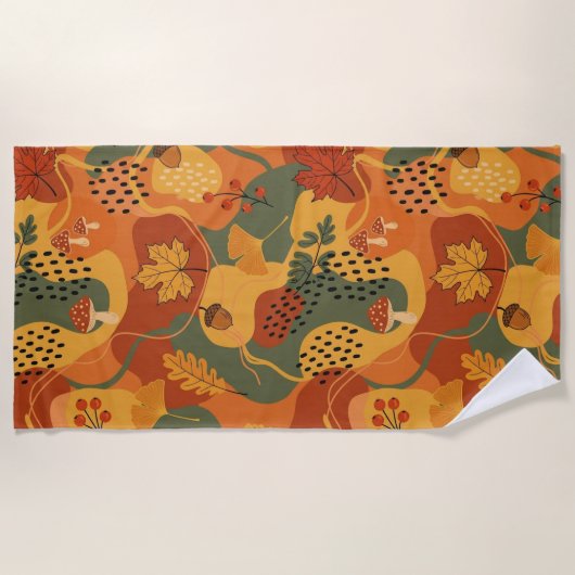 Serviette De Plage Météo pull pour toujours (Devant)