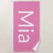 Serviette De Plage Mia (Devant)