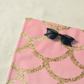 SERVIETTE DE PLAGE MIGNON DE PLAGE MODERNE ET FAMILIALE (En situation)