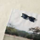 Serviette De Plage Mignonne COEUR T'AIME MÈRE Fête des Mères Photo (En situation)