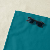 Serviette De Plage Mignonne Otter embrasse un coeur (En situation)