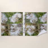 Serviette De Plage Milkweed | Naturel (Devant)