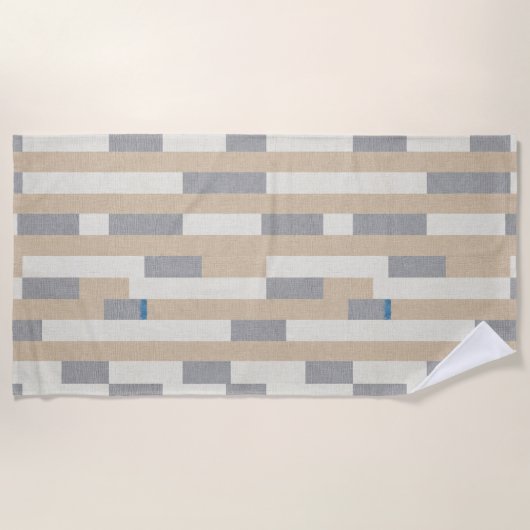 Serviette De Plage Minimaliste (Devant)