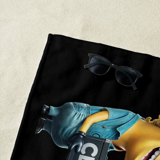 Serviette De Plage Minions hooligans (En situation)
