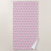 Serviette De Plage Minou (Devant)