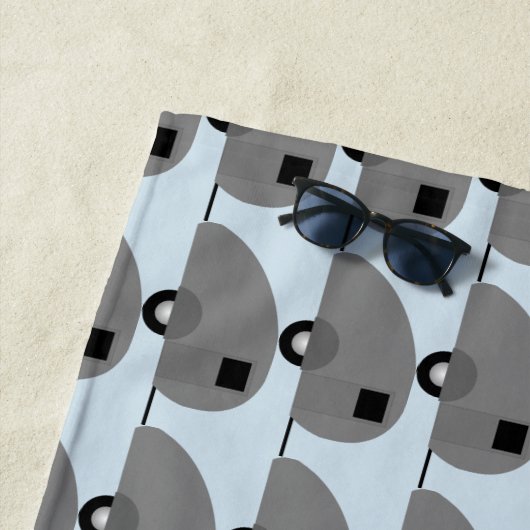 Serviette De Plage Minuscule remorque Teardrop Thunder_Cove (En situation)