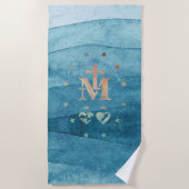 Serviette De Plage Miraculous Medal (Devant)