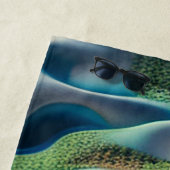 Serviette De Plage Mirage currents (En situation)