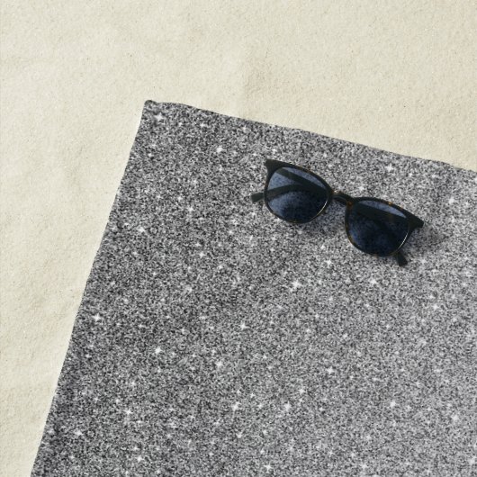 Serviette De Plage Miss America USA Pageant Glam Parties scintillant  (En situation)