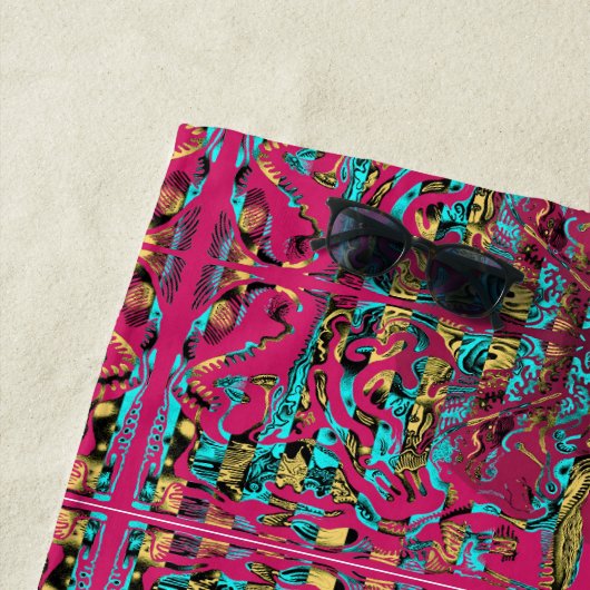 Serviette De Plage Mitochondri-Pop (En situation)