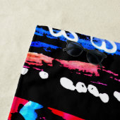 Serviette De Plage mixte arc-en-ciel (En situation)