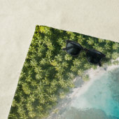 Serviette De Plage Mme Newlysée Beach Photo Bride Personnalisée (En situation)