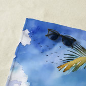 Serviette De Plage Mme Newlysée Bride Beach Cruise (En situation)