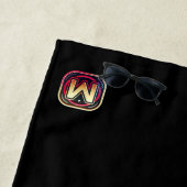 Serviette de plage MMR (En situation)