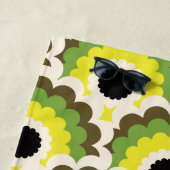 Serviette de plage Mod Mod du siècle rétro (En situation)