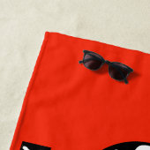 Serviette De Plage Mode Goth Subculture (En situation)
