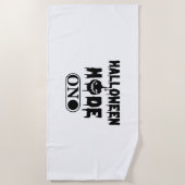 Serviette De Plage Mode Halloween activé - Citrouille d'Halloween de  (Devant)