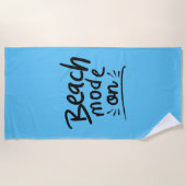 Serviette De Plage Mode Plage Activé (Devant)