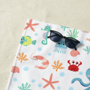 Serviette De Plage Modèle Sea World