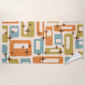 Serviette De Plage Moderne (Devant)