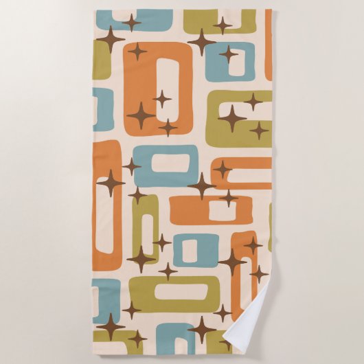 Serviette De Plage Moderne (Devant)