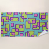 Serviette De Plage Moderne (Devant)
