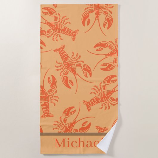 Serviette De Plage Moderne et tendance (Devant)