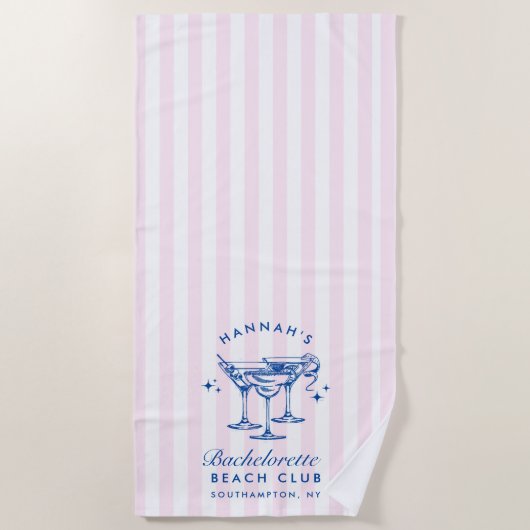 Serviette de plage moderne verte et jaune pour ent (Devant)