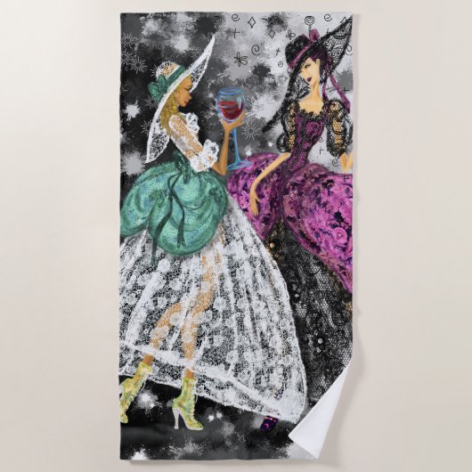 Serviette de plage moderne Women (Devant)