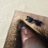 Serviette De Plage modulo eyes (En situation)