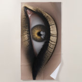 Serviette De Plage modulo eyes (Devant)