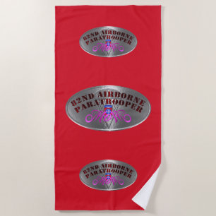 Serviette De Plage MOM de la 82e division aéroportée