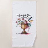 Serviette De Plage Mom Of The Year (Just Kidding) (Devant)