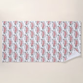 Serviette De Plage Mommy's Workout Buddy Exercise Resistance Bands (Devant)