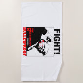 Serviette De Plage Mon président est un Trump à l'épreuve des balles (Devant)